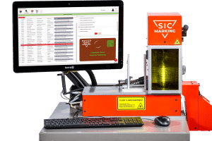 Marcatore Laser per Targhette con caricatore automatico