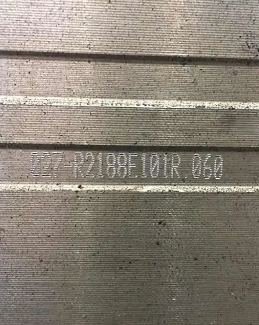 Marquage de composants d’éolienne