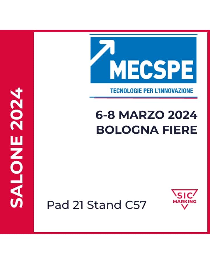 SIC Marking in fiera a MECSPE 2024