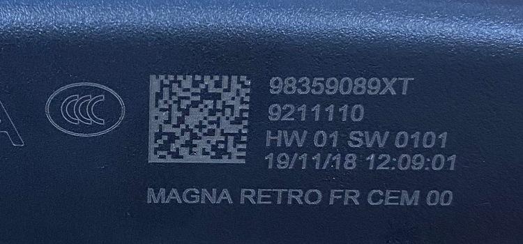 Incisione su stampi a iniezione di plastica