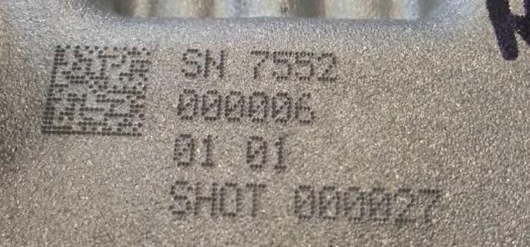 Marcatura laser resistente ai colpi di arma da fuoco
