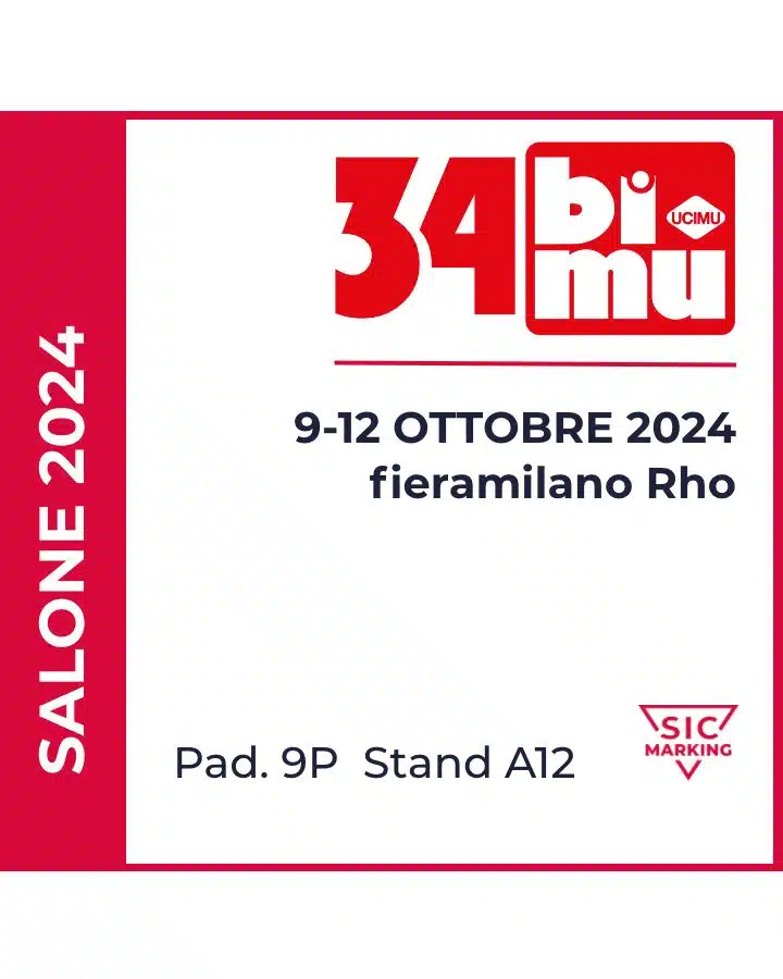 SIC Marking ti aspetta in fiera a BIMU 2024