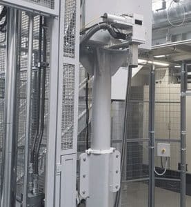 incisione di parti meccaniche per l'industria metallurgica