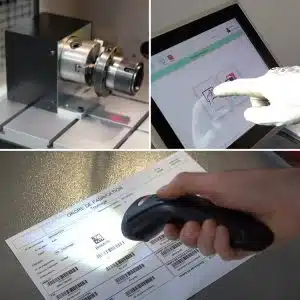 Macchina per la marcatura laser di pezzi cilindrici, progettata per eseguire incisioni precise e leggibili su superfici curve o rotonde, tipiche di componenti come tubi, alberi o bombole.