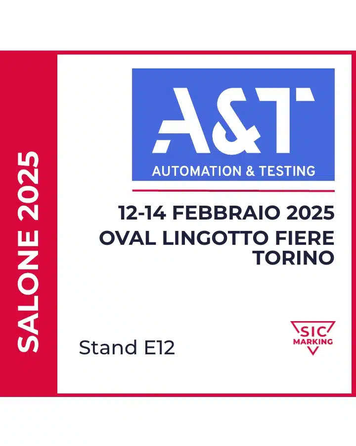 SIC Marking presente in fiera A&T Torino 2025