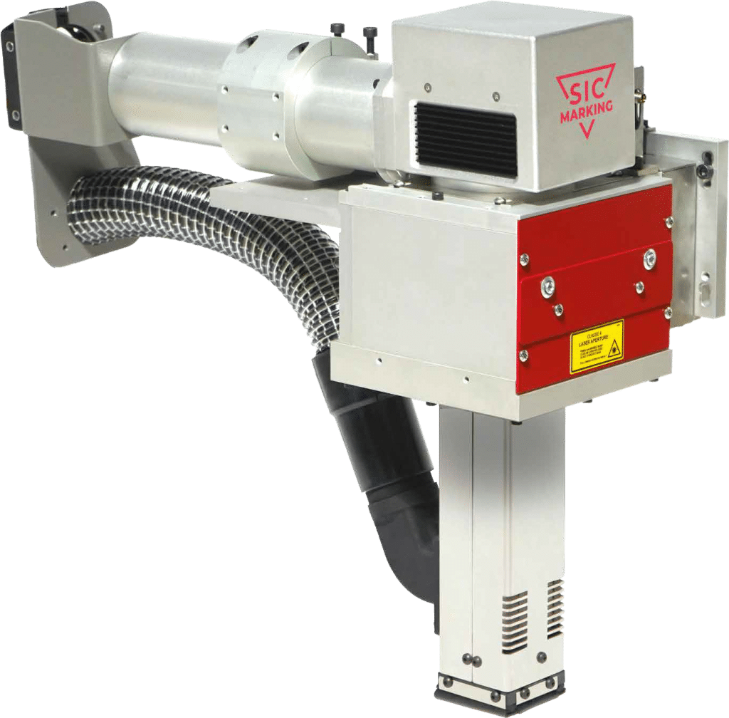 Macchina laser integrabile per linea di produzione robotizzata