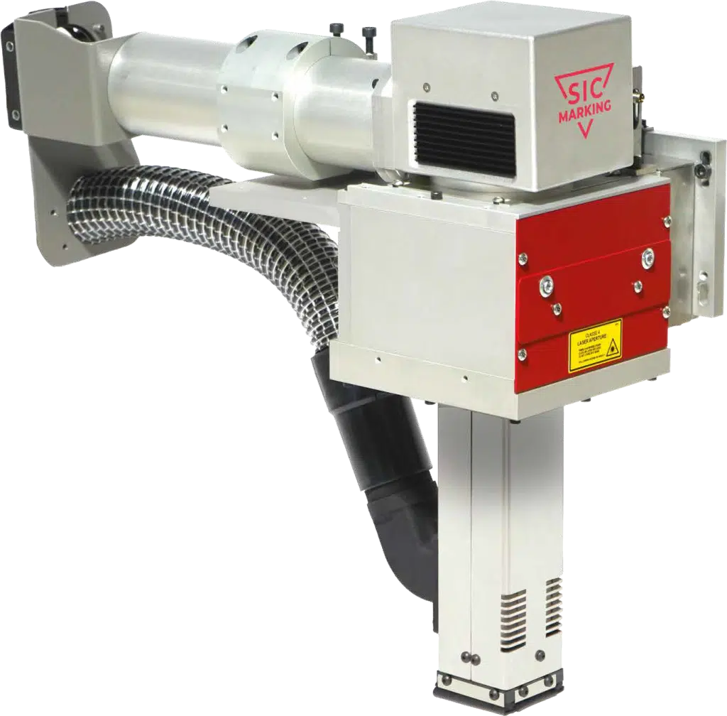 Macchina laser integrabile per linea di produzione robotizzata