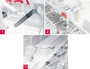 Macchina di marcatura FIT dotata di guaina protettiva, progettata per diversi casi d’uso industriali, dove sono richiesti tracciabilità, sicurezza e integrazione in linea.