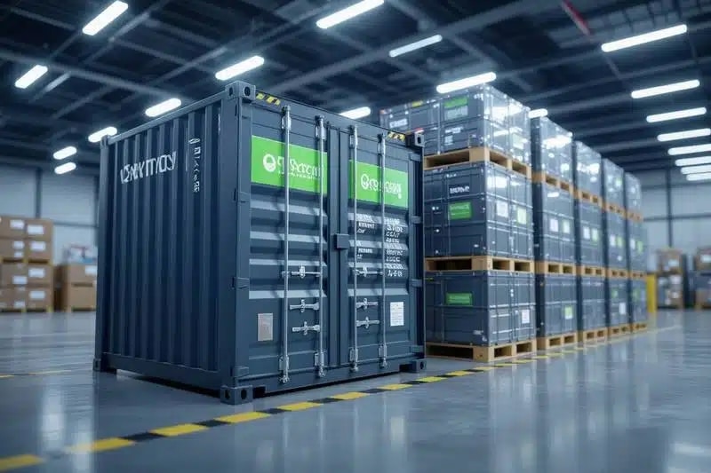 Marcatura diretta su contenitori riutilizzabili per la logistica industriale